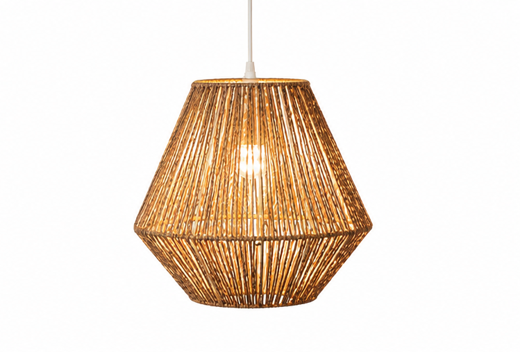 Aurelia™ Natural Rattan Hanging Lamp