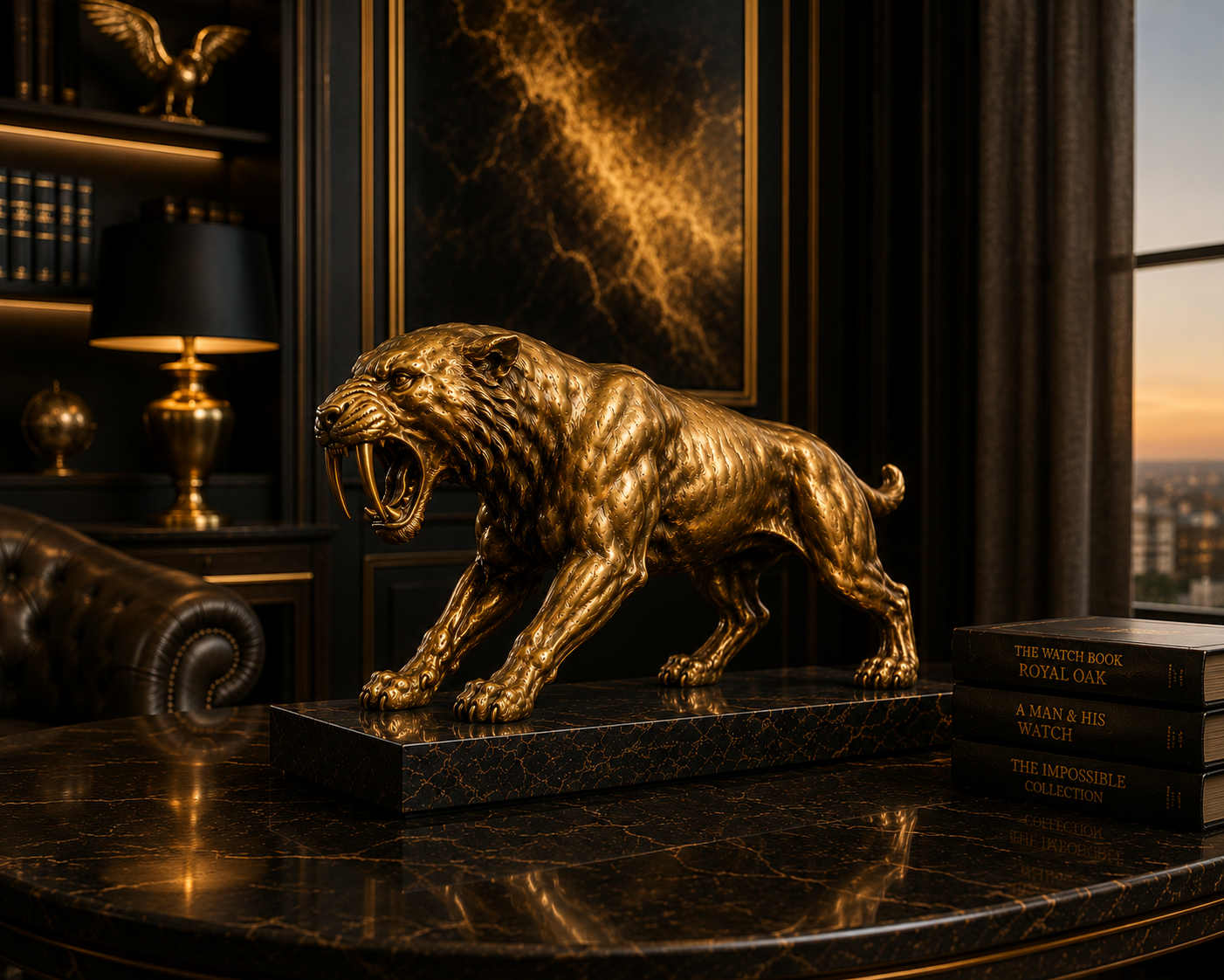 Aurum Fang™ Saber Sculpture