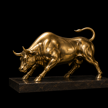 Titan Bull™ Executive Desk Sculpture