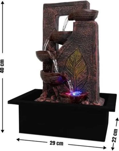 Aurora Leaf™ Cascade Fountain