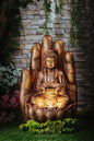 Bodhi Guardian™ Buddha Waterfall Fountain