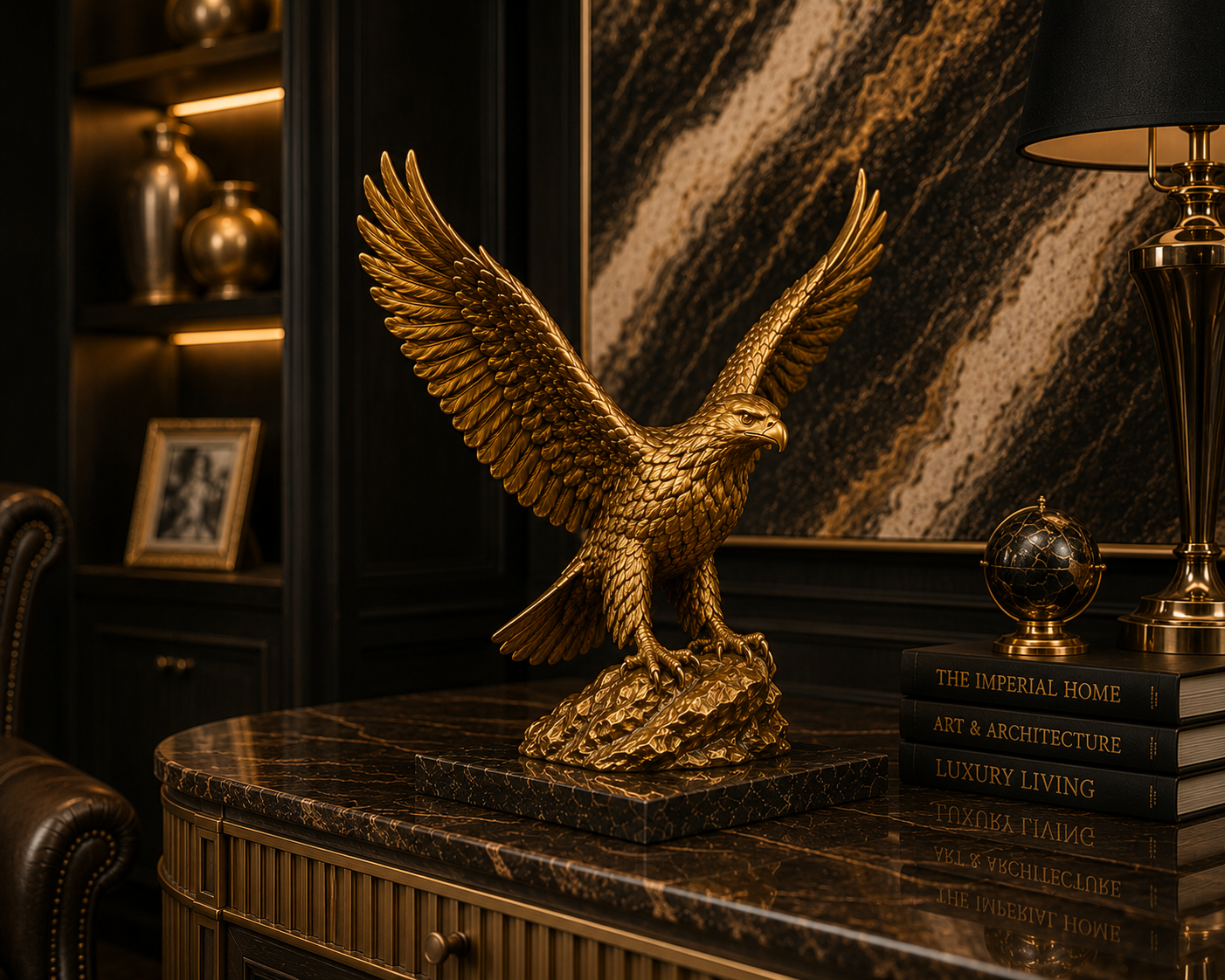 Aurum Ascend™ Eagle Sculpture