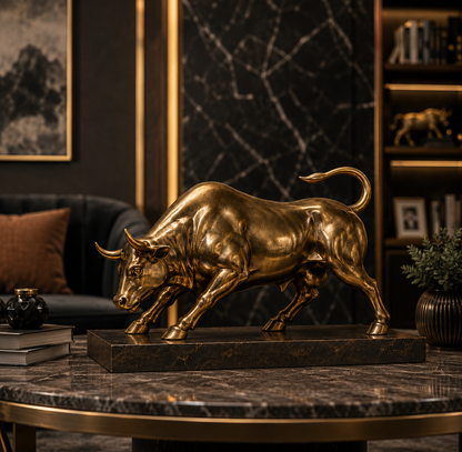 Titan Bull™ Executive Desk Sculpture
