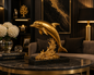 Aurum Wave™ Dolphin Sculpture