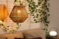 Aurelia™ Natural Rattan Hanging Lamp