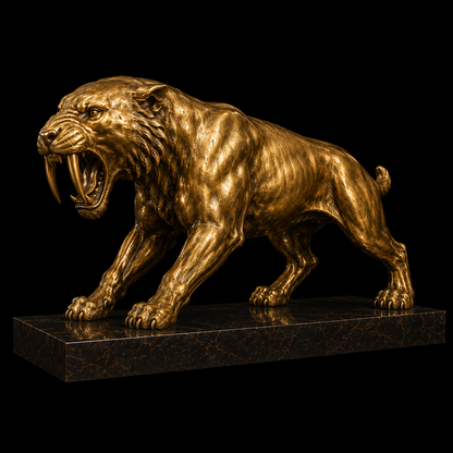 Aurum Fang™ Saber Sculpture