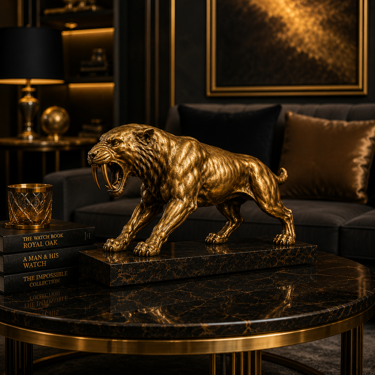 Aurum Fang™ Saber Sculpture