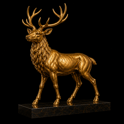 Aurum Monarch™ Stag Sculpture