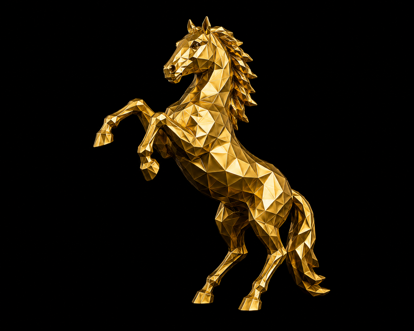Aurum Ascend™ Stallion Sculpture