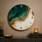 Emerald Tide™ Wall Clock